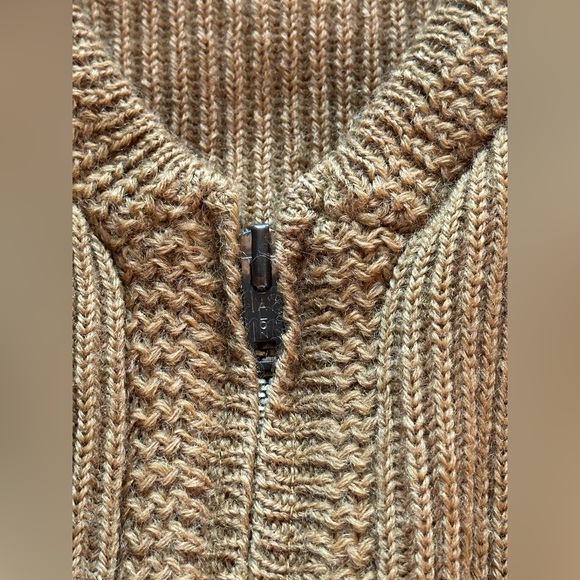 Vintage Towncraft Pennys Full Zip Wool Sweater Large Men’s - Picture 4 of 8